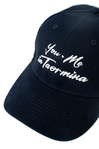 Cappello “You and Me in Taormina” in Blu Navy