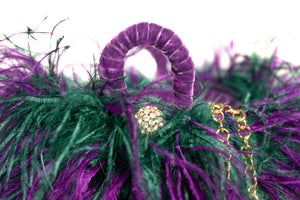 La Coffabag Bicolor Viola e Verde Bosco